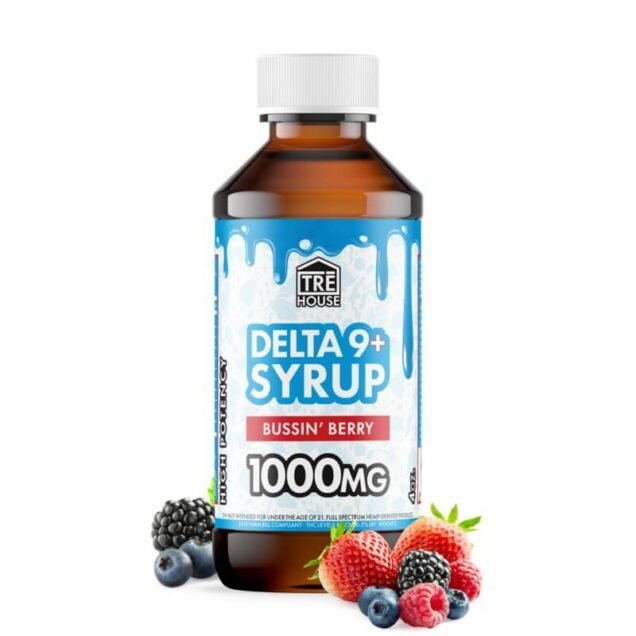 Delta 9 Syrup 1000mg – Bussin’ Berry