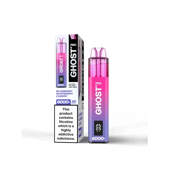 Ghost Pro 6000+ Puffs Disposable Vape For Sale