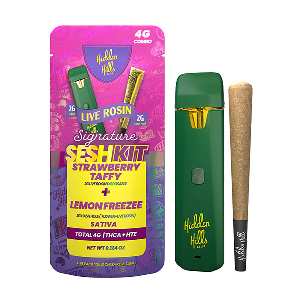 Hidden Hills Signature THCA Sesh Kit 4g For Sale