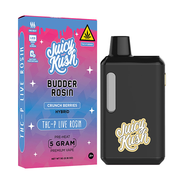 Juicy Kush Budder Rosin THC-P Disposable 5g