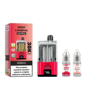 WGA Crystal Legend Ultra 30000 Puffs Disposable Vape For Sale