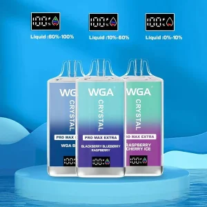 WGA Crystal Pro Max Extra 15000 Puffs Disposable Vape Box Of 10